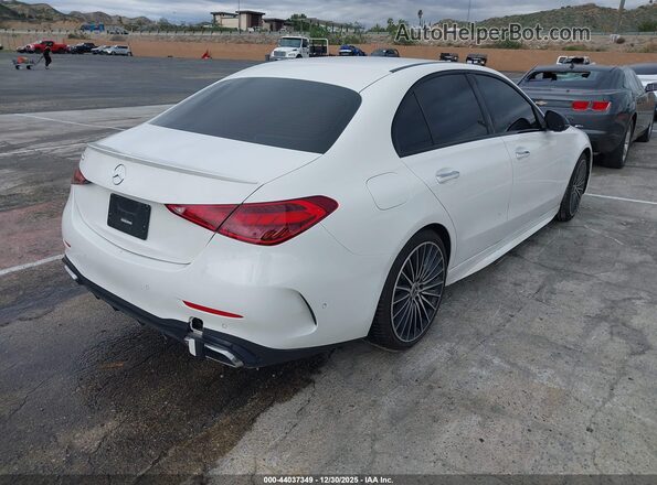 W1KAF4GB5PR153552 2023 MERCEDES-BENZ C-CLASS Белый Задняя правая четверть
