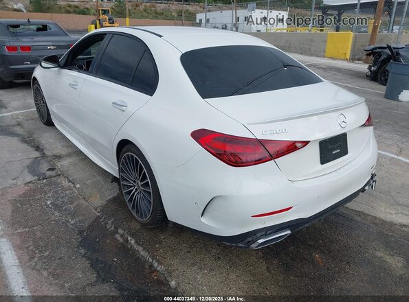 W1KAF4GB5PR153552 2023 MERCEDES-BENZ C-CLASS Белый Задняя левая четверть