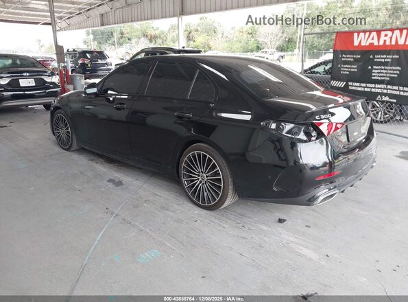 W1KAF4GB7PR124392 2023 MERCEDES-BENZ C-CLASS Black Rear left
