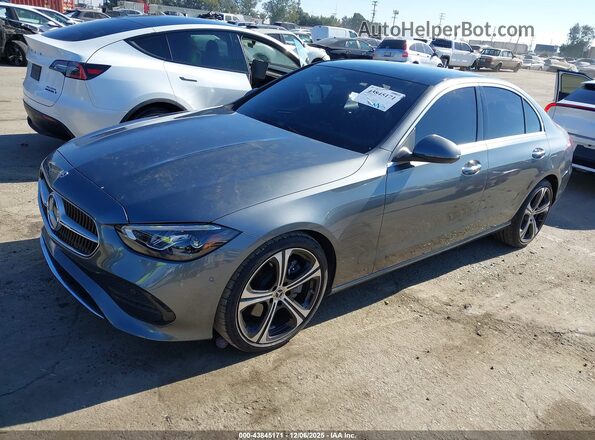 W1KAF4GB7PR129348 2023 MERCEDES-BENZ C-CLASS Gray Front left