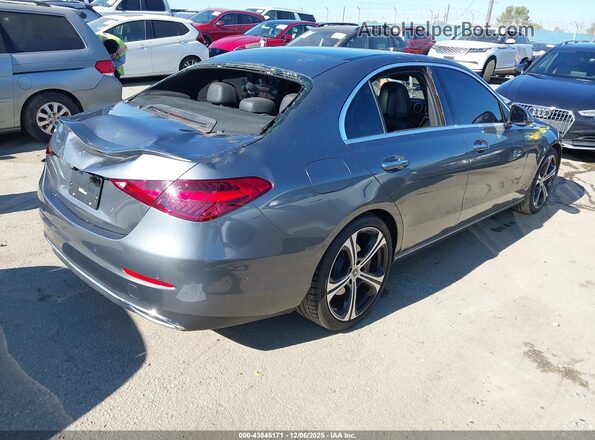 W1KAF4GB7PR129348 2023 MERCEDES-BENZ C-CLASS Gray Rear right