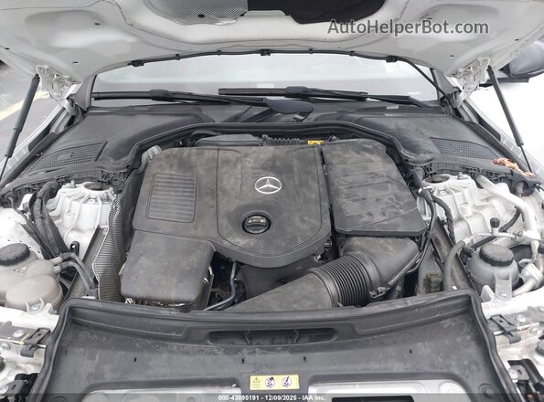 W1KAF4GB8PR110033 2023 MERCEDES-BENZ C-CLASS White Widok z tyłu
