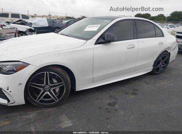 W1KAF4GB8PR110033 2023 MERCEDES-BENZ C-CLASS White Widok z przodu