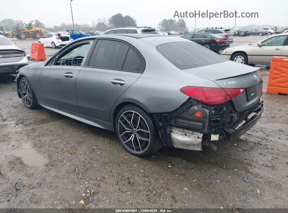 W1KAF4GB9PR069900 2023 MERCEDES-BENZ C-CLASS Gray Trasero izquierdo