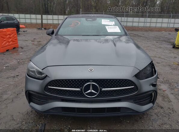 W1KAF4GB9PR069900 2023 MERCEDES-BENZ C-CLASS Gray Vista interior trasera