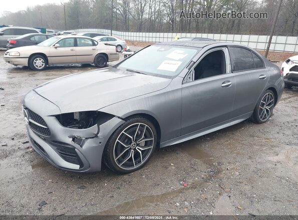 W1KAF4GB9PR069900 2023 MERCEDES-BENZ C-CLASS Gray Vista tres cuartos delantera izquierda