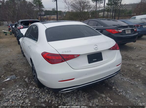 W1KAF4GB9PR139282 2023 MERCEDES-BENZ C-CLASS White Rear left