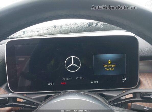 W1KAF4GB9PR139282 2023 MERCEDES-BENZ C-CLASS White Rear seats view