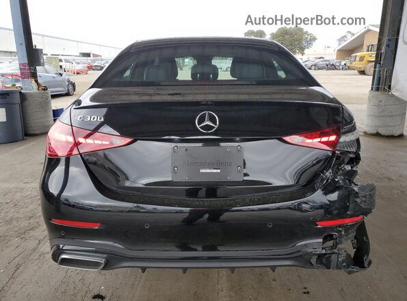 W1KAF4GB9RR192552 2024 MERCEDES-BENZ C Black Հետևի տեսք