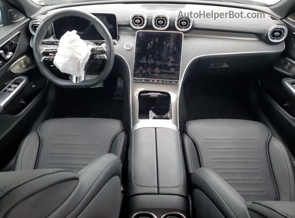 W1KAF4GBXPR132891 2023 MERCEDES-BENZ C Silver Առջևի վահանակի տեսք