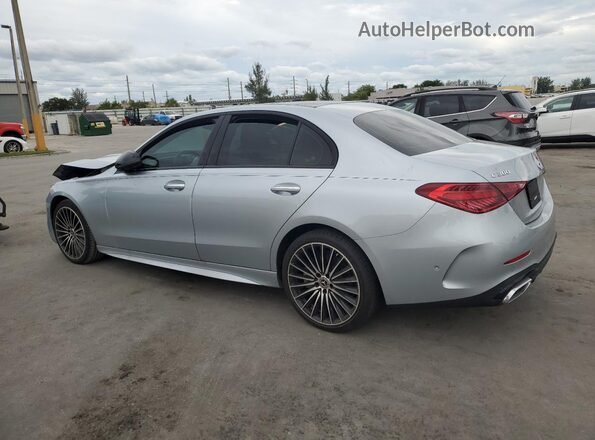W1KAF4GBXPR132891 2023 MERCEDES-BENZ C Silver Հետևի ձախ
