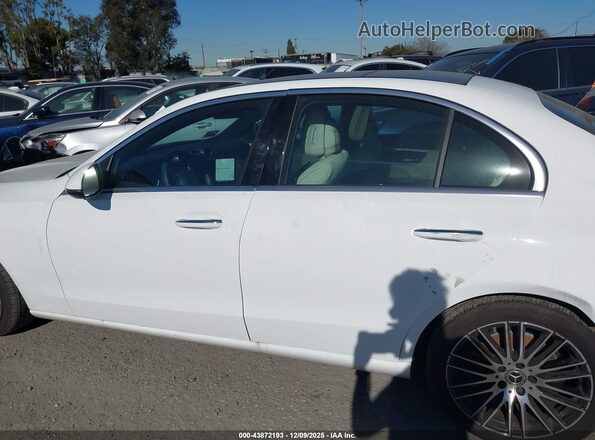 W1KAF4GBXSR261660 2025 MERCEDES-BENZ C-CLASS White 
