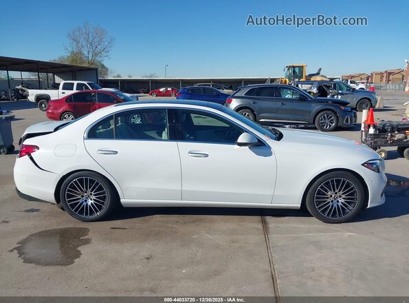 W1KAF4HB0SR241500 2025 MERCEDES-BENZ C-CLASS White Rear interior view