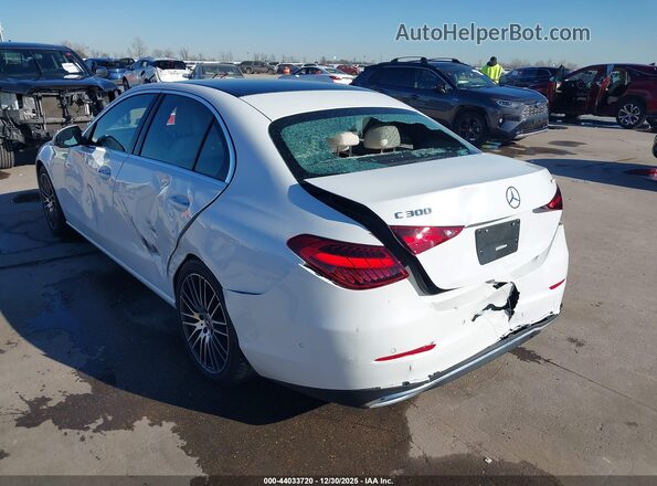 W1KAF4HB0SR241500 2025 MERCEDES-BENZ C-CLASS White Rear left