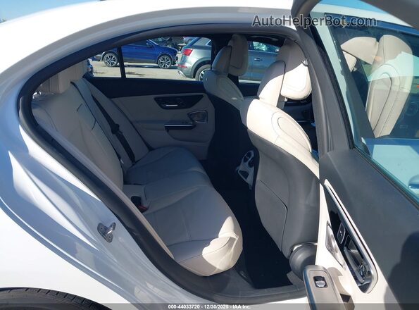 W1KAF4HB0SR241500 2025 MERCEDES-BENZ C-CLASS White VIN sticker view