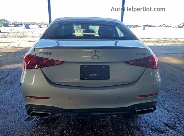 W1KAF4HB1SR269872 2025 MERCEDES-BENZ C Серебряный Вид сзади
