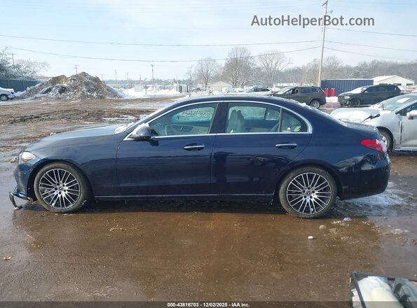 W1KAF4HB2NR054375 2022 MERCEDES-BENZ C-CLASS Dark Blue 