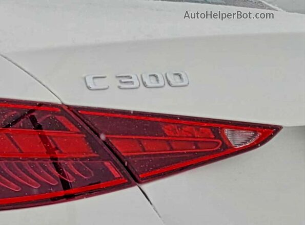 W1KAF4HB3PR143570 2023 MERCEDES-BENZ C White Rear interior view