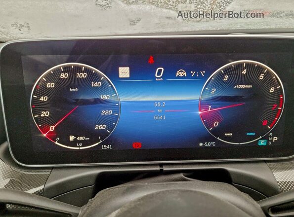 W1KAF4HB3PR143570 2023 MERCEDES-BENZ C White Dashboard view