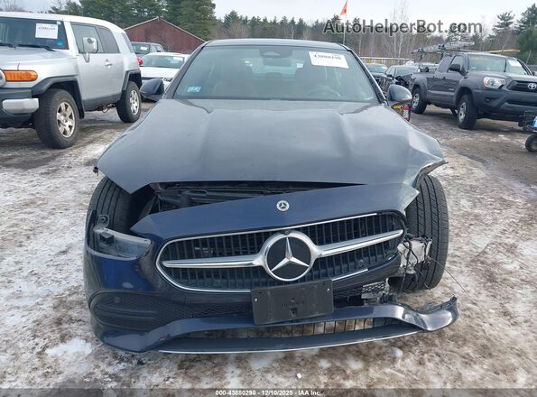 W1KAF4HB4NR020504 2022 MERCEDES-BENZ C-CLASS Dark Blue Вид щитка приладів