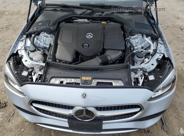 W1KAF4HB4PR137065 2023 MERCEDES-BENZ C Серебряный Вид задней части салона