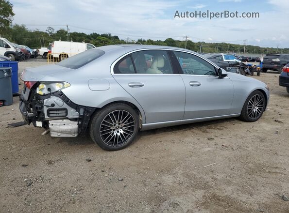 W1KAF4HB4PR137065 2023 MERCEDES-BENZ C Серебряный Задняя правая четверть