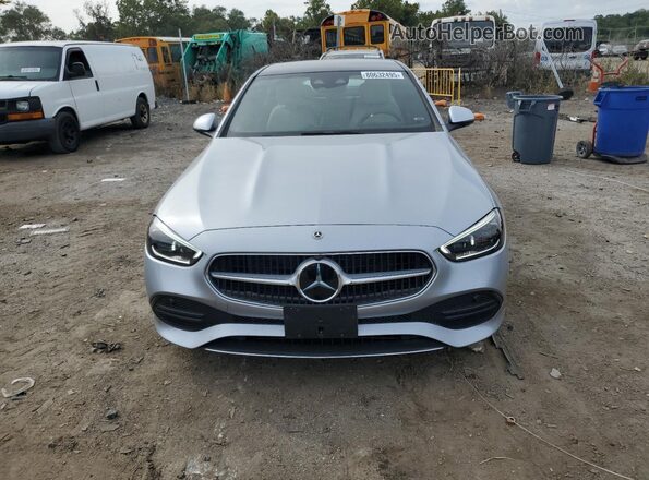 W1KAF4HB4PR137065 2023 MERCEDES-BENZ C Серебряный Вид спереди