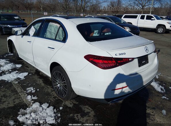 W1KAF4HB5PR095425 2023 MERCEDES-BENZ C-CLASS White Հետևի ձախ