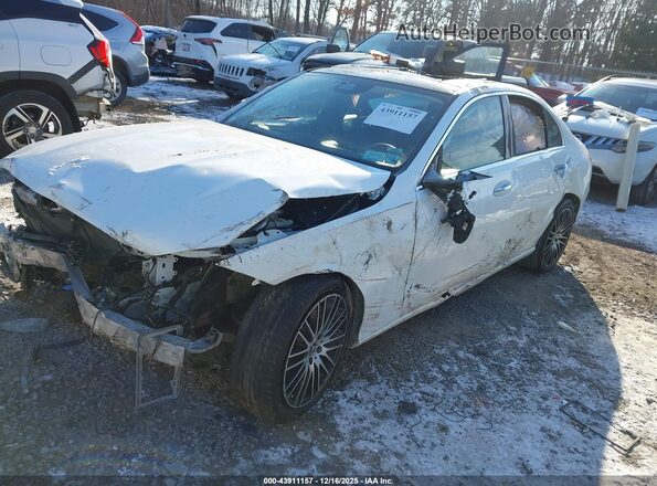 W1KAF4HB6PR082098 2023 MERCEDES-BENZ C-CLASS Белый Передняя левая четверть
