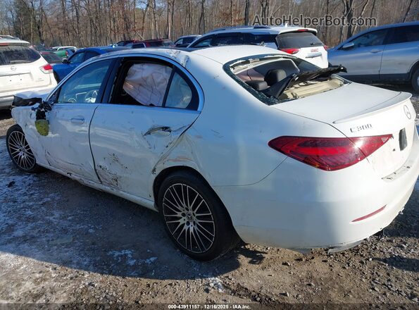 W1KAF4HB6PR082098 2023 MERCEDES-BENZ C-CLASS Белый Задняя левая четверть