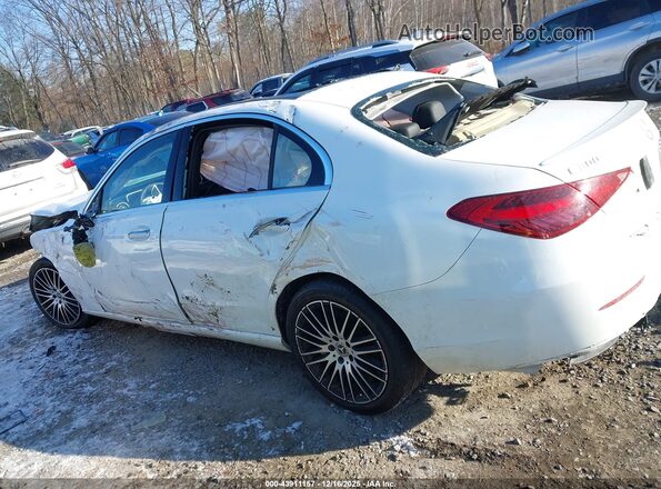 W1KAF4HB6PR082098 2023 MERCEDES-BENZ C-CLASS Белый Вид задней части салона