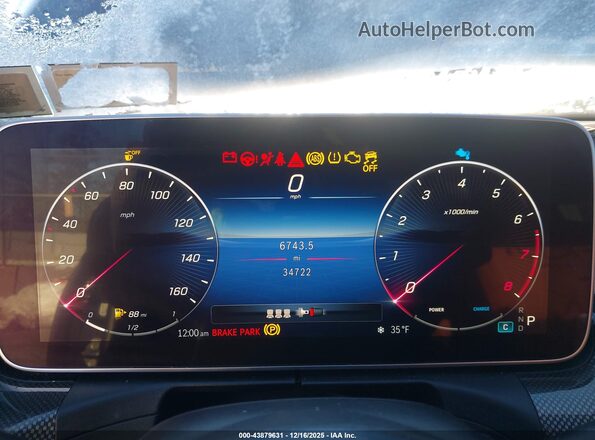 W1KAF4HB6PR120560 2023 MERCEDES-BENZ C-CLASS Gray უკანა სავარძლების ხედი