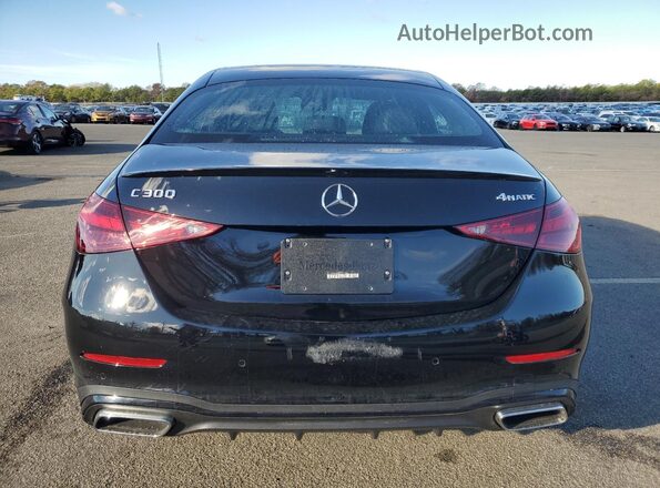 W1KAF4HB6RR221536 2024 MERCEDES-BENZ C Black Rear view