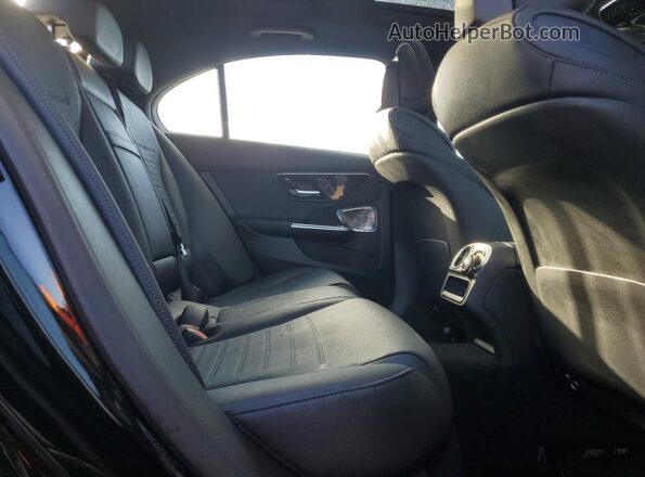 W1KAF4HB6RR221536 2024 MERCEDES-BENZ C Black Rear seats view