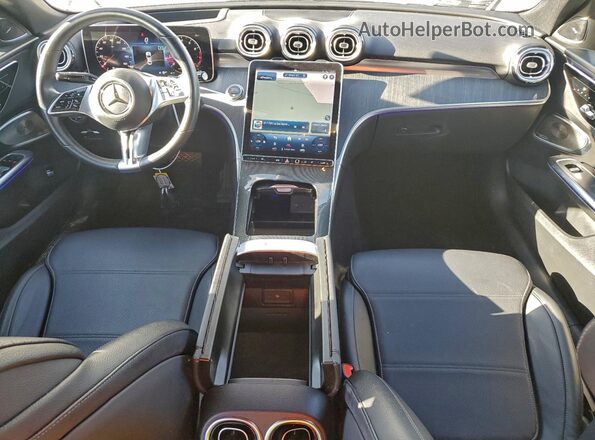 W1KAF4HB7NR014681 2022 MERCEDES-BENZ C Белый Вид панели приборов