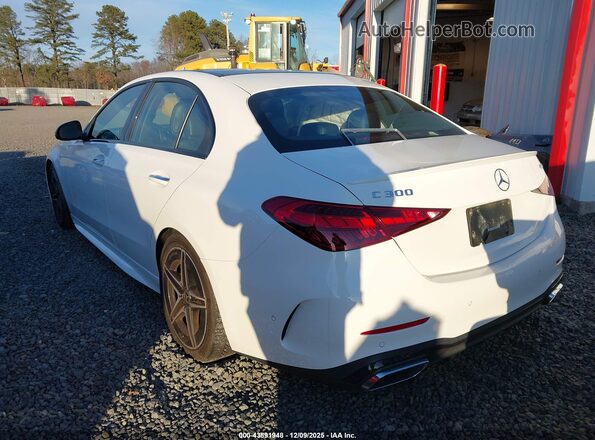 W1KAF4HB7NR067641 2022 MERCEDES-BENZ C-CLASS Белый 