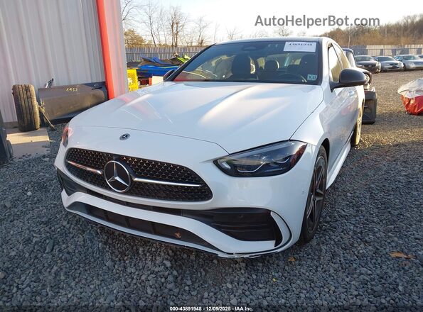 W1KAF4HB7NR067641 2022 MERCEDES-BENZ C-CLASS Белый 