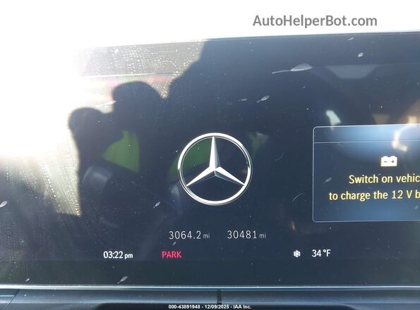 W1KAF4HB7NR067641 2022 MERCEDES-BENZ C-CLASS Белый 