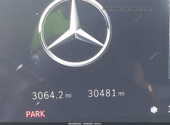 W1KAF4HB7NR067641 2022 MERCEDES-BENZ C-CLASS Белый 