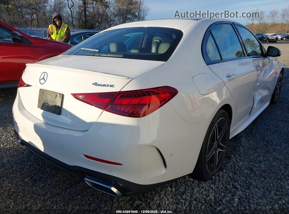 W1KAF4HB7NR067641 2022 MERCEDES-BENZ C-CLASS Белый 