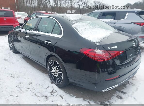 W1KAF4HB7PR121331 2023 MERCEDES-BENZ C-CLASS Black Rear left