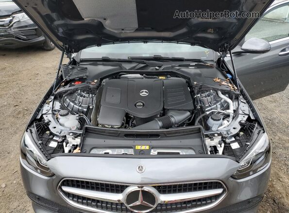 W1KAF4HB7SR286532 2025 MERCEDES-BENZ C Серый Вид задней части салона