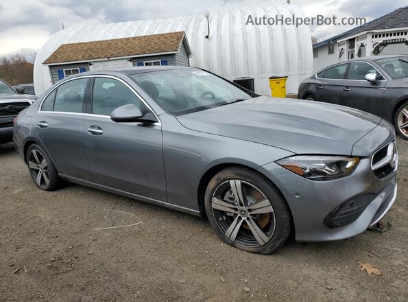 W1KAF4HB7SR286532 2025 MERCEDES-BENZ C Серый Передняя правая четверть
