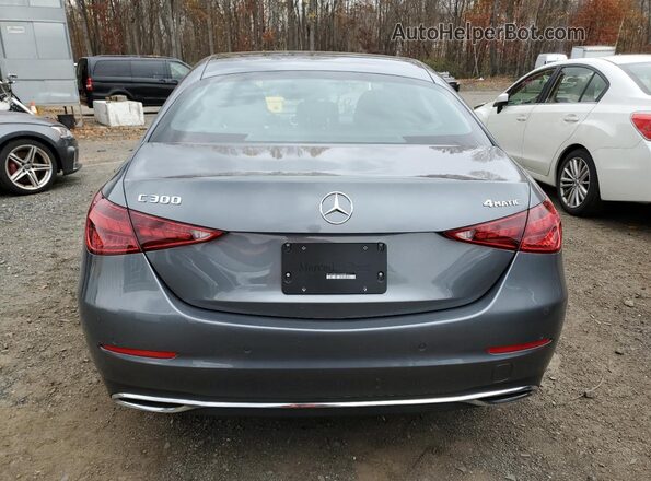 W1KAF4HB7SR286532 2025 MERCEDES-BENZ C Серый Вид сзади
