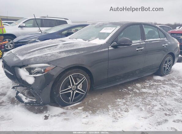 W1KAF4HB8PR109057 2023 MERCEDES-BENZ C-CLASS Silver Առջևի ձախ երեք քառորդ տեսարան