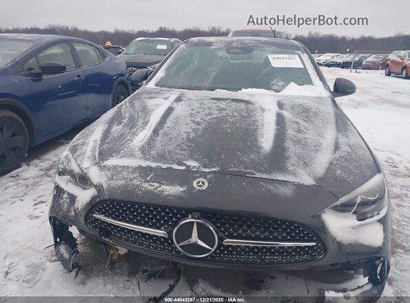 W1KAF4HB8PR109057 2023 MERCEDES-BENZ C-CLASS Silver Սալոնի հետևի տեսք