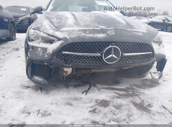 W1KAF4HB8PR109057 2023 MERCEDES-BENZ C-CLASS Silver Դիմացի տեսք