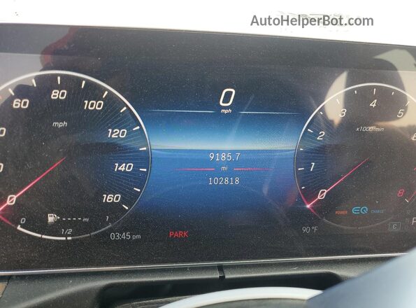 W1KAF4HBXNR013122 2022 MERCEDES-BENZ C Black ხელსაწყოთა პანელის ხედი