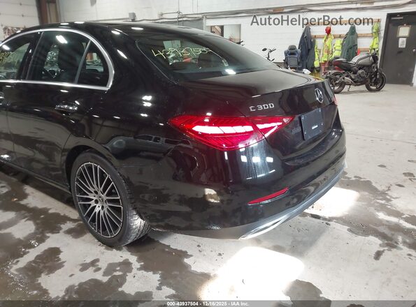 W1KAF4HBXNR062207 2022 MERCEDES-BENZ C-CLASS Black 