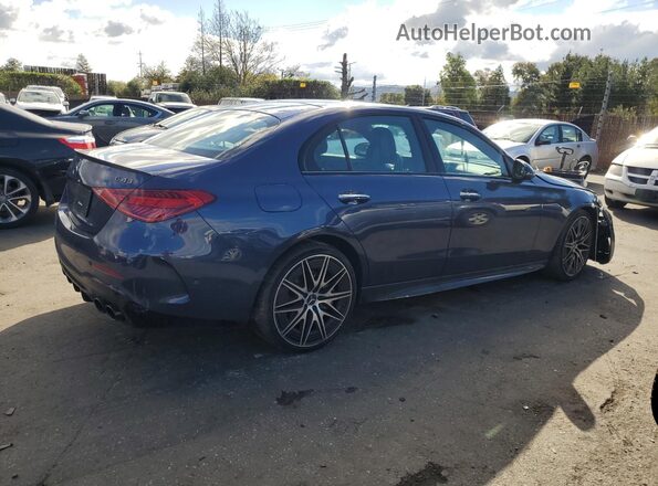 W1KAF8HB3SR272439 2025 MERCEDES-BENZ C Blue Հետևի աջ